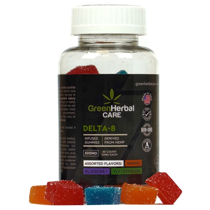 Green Herbal Care GHC Delta-8 THC Gummies (Assorted) Best Price