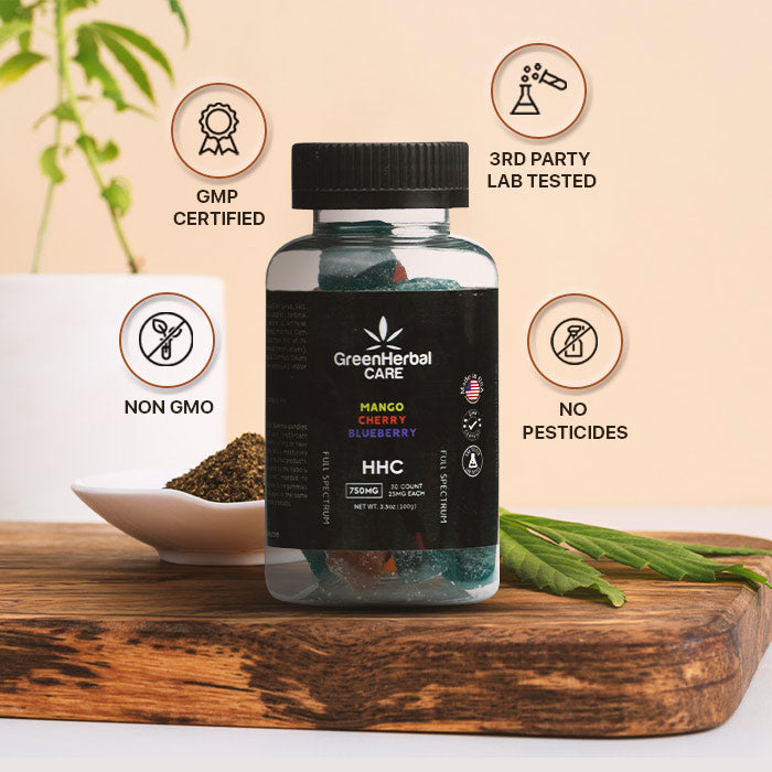 Green Herbal Care GHC HHC Gummies (Assorted) Best Price