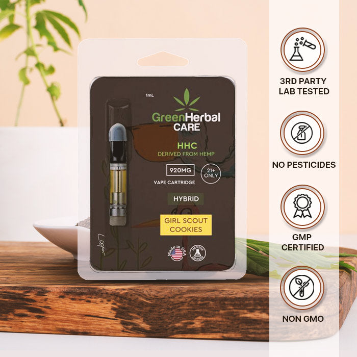 Green Herbal Care GHC HHC Vape Cartridge Best Price