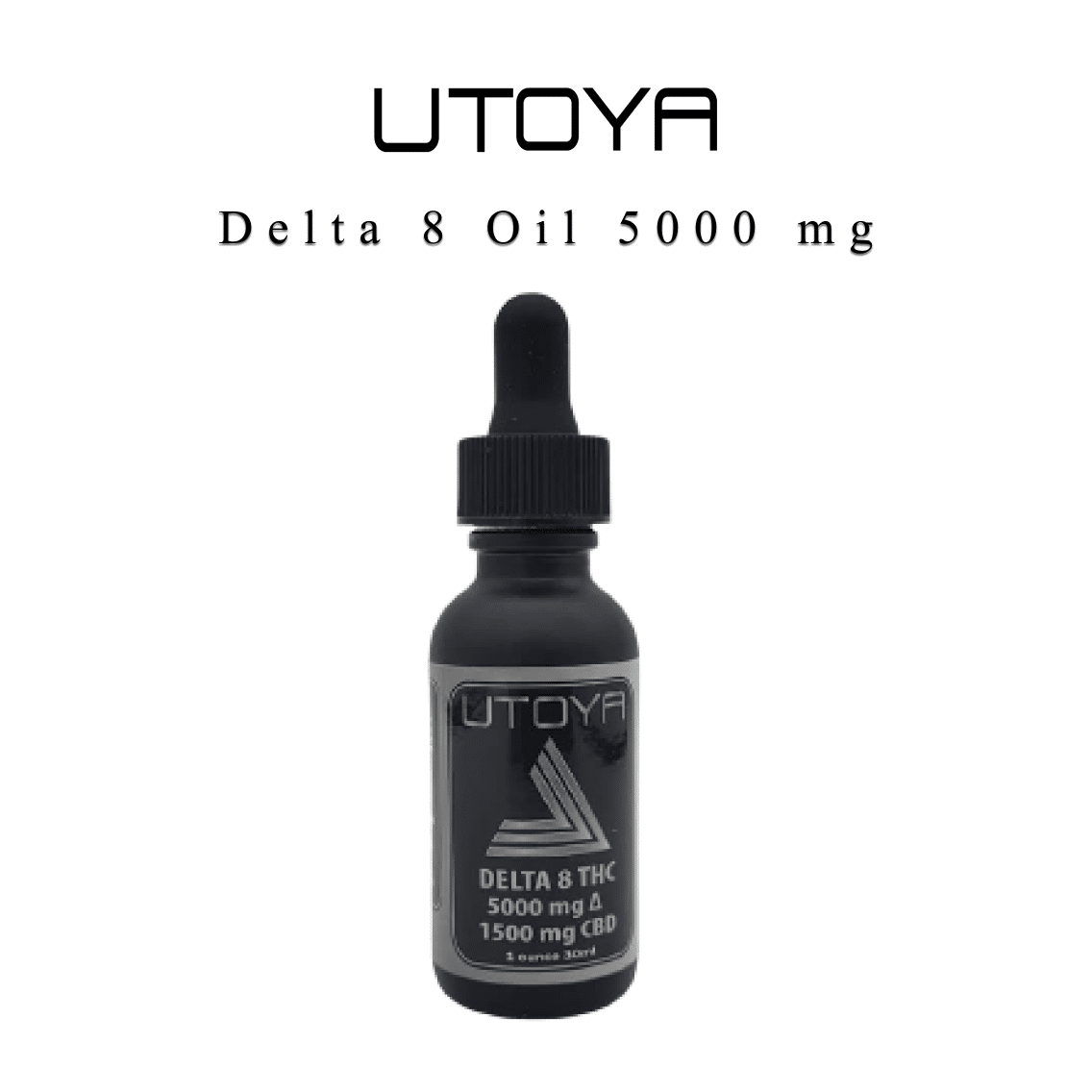 Utoya | Delta 8 THC + CBD Tincture 2500mg - 5000mg Best Price