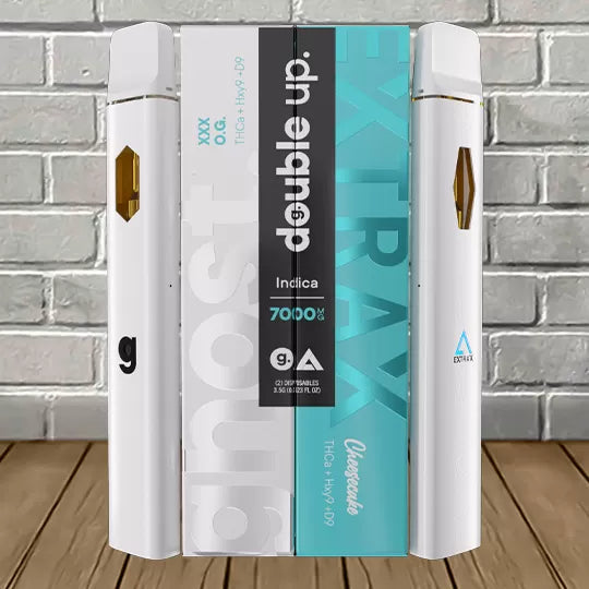 Ghost X Extrax THCa + D9 Double Up Disposables 3.5g Best Price