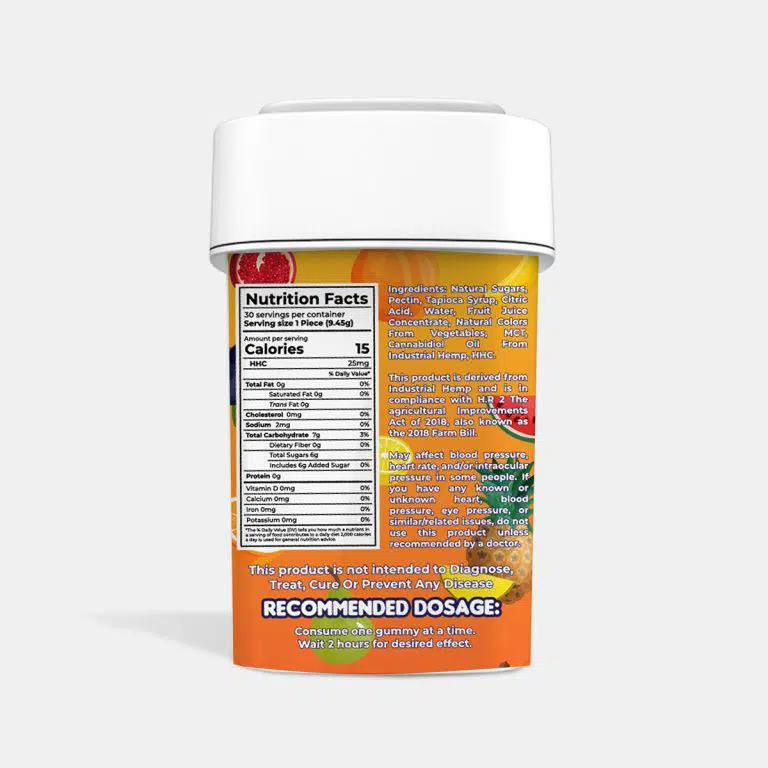 Dank Lite | Assorted HHC Gummies - 750mg Best Price