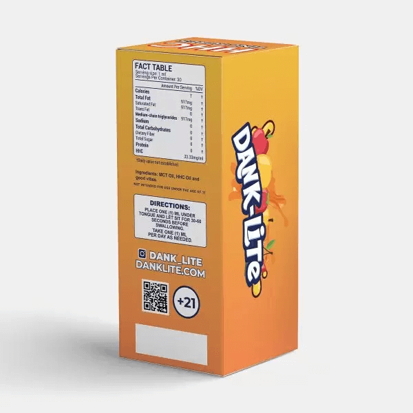 Dank Lite | Premium HHC Tincture - 1000mg Best Price