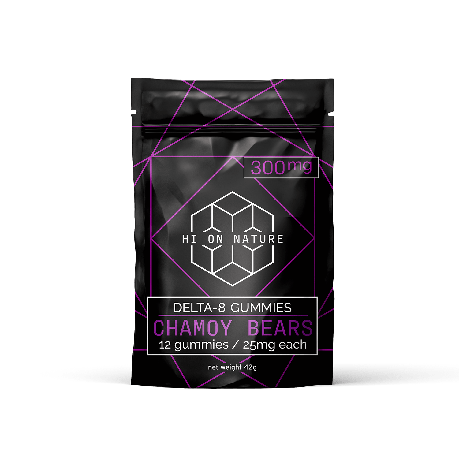 Hi On Nature 300mg DELTA 8 GUMMIES - CHAMOY BEARS Best Price