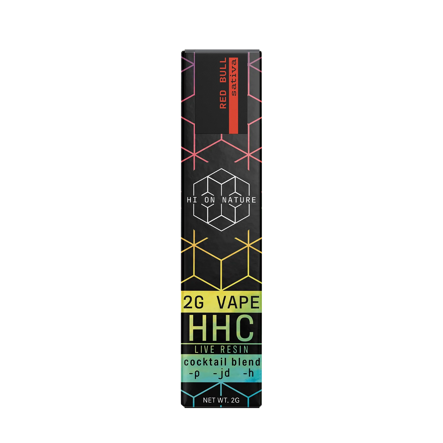Hi On Nature (2g) HHC COCKTAIL SATIVA VAPE - RED BULL Best Price
