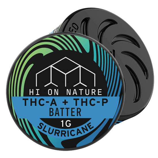 Hi On Nature 1g DAB BATTER THC-A + THC-P - SLURRICANE Best Price