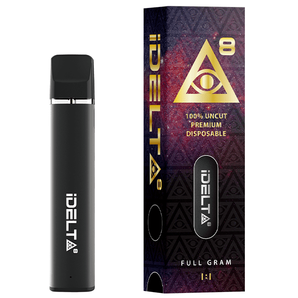 iDELTA8 Gold – Disposable Delta 8 Vape Pen + CBD 1 and 2 Gram 1:1 Best Price