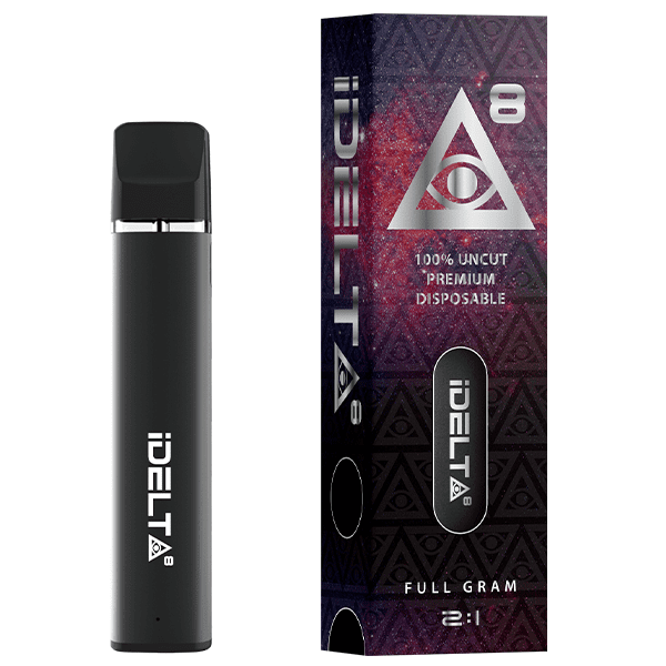 iDELTA8 Silver – Disposable Delta 8 Vape Pen + CBD 1 and 2 Gram 2:1 Best Price