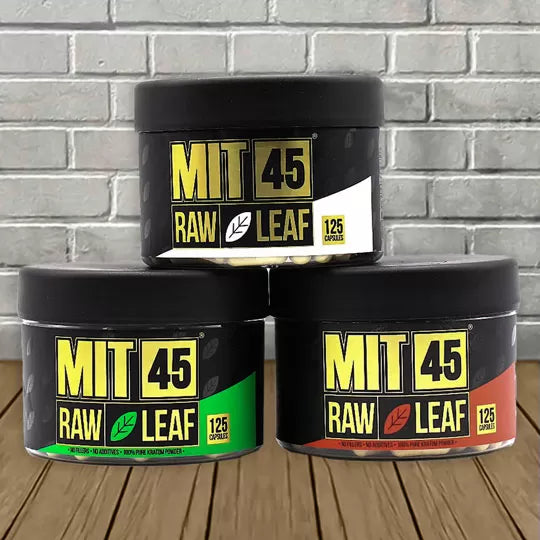 MIT45 RAW Kratom Capsules Best Price