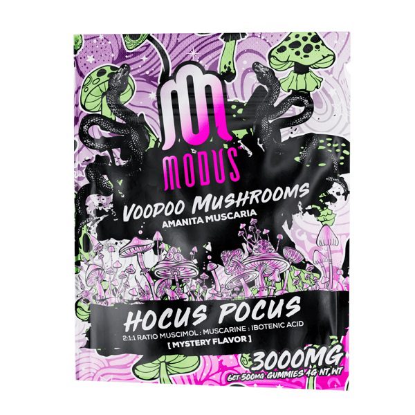 Modus Voodoo Mushroom Amanita Muscaria Gummies 3000mg Best Price