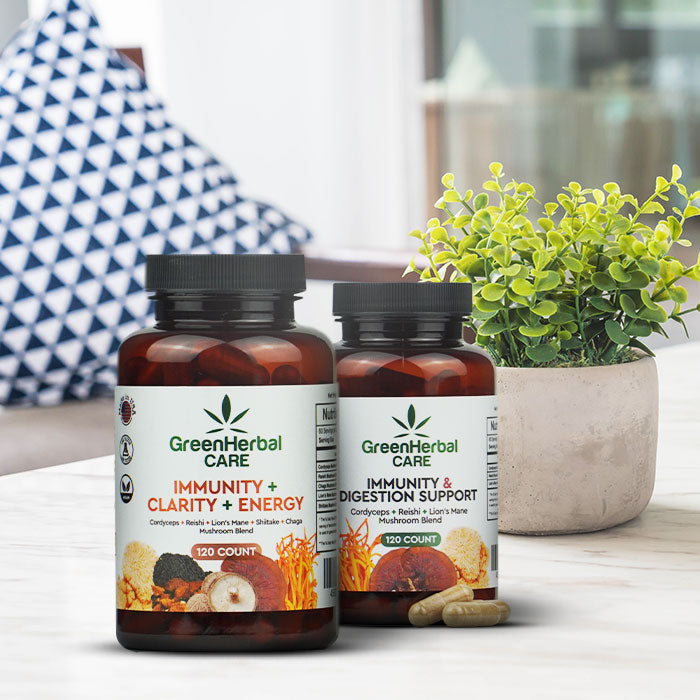 Green Herbal Care GHC Mushrooms Capsules Best Price