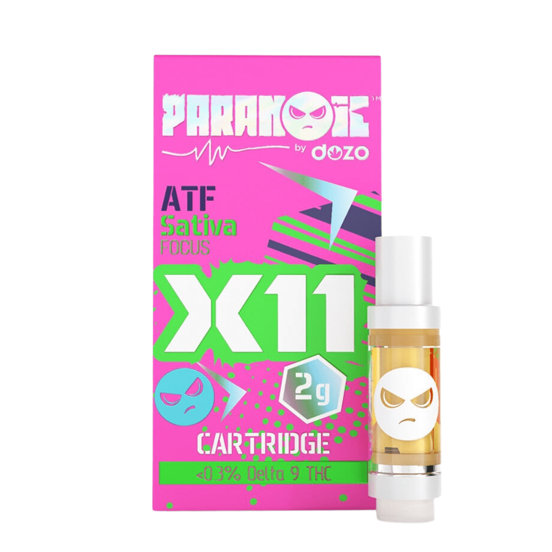 Dozo Paranoic X11 Live Resin Cartridge 2G Best Price