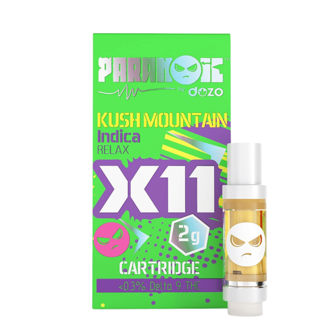Dozo Paranoic X11 Live Resin Cartridge 2G Best Price