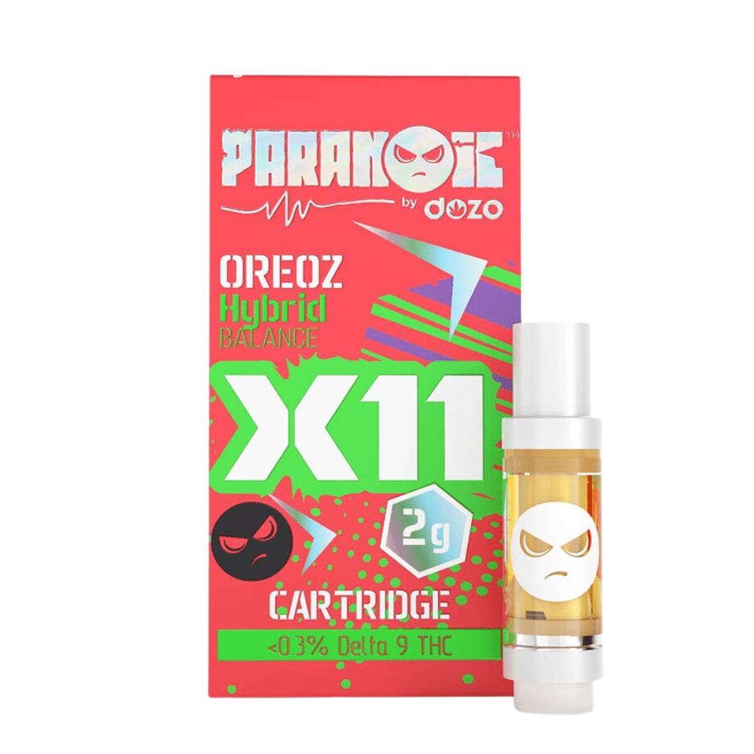 Dozo Paranoic X11 Live Resin Cartridge 2G Best Price