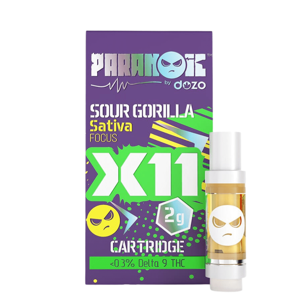 Dozo Paranoic X11 Live Resin Cartridge 2G Best Price