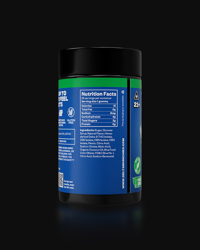 Delta Munchies Blue Dream Delta 9 Gummies 375mg/600mg Best Price