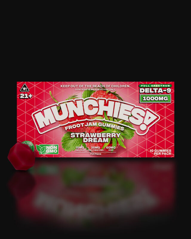 Delta Munchies Tropical Passion 1000mg Delta 9 Gummies Best Price