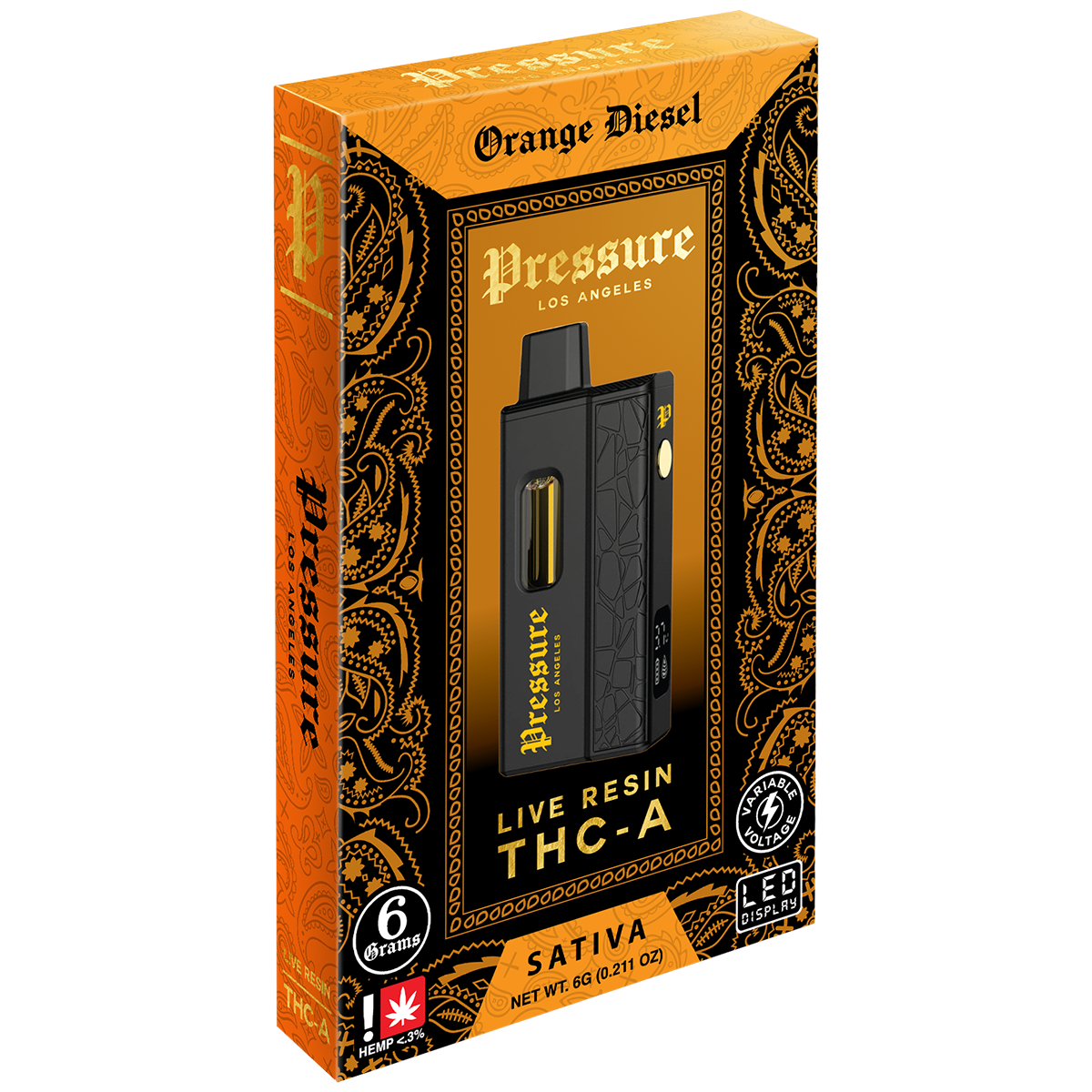 Pressure Live Resin THCA Disposables 6g Best Price