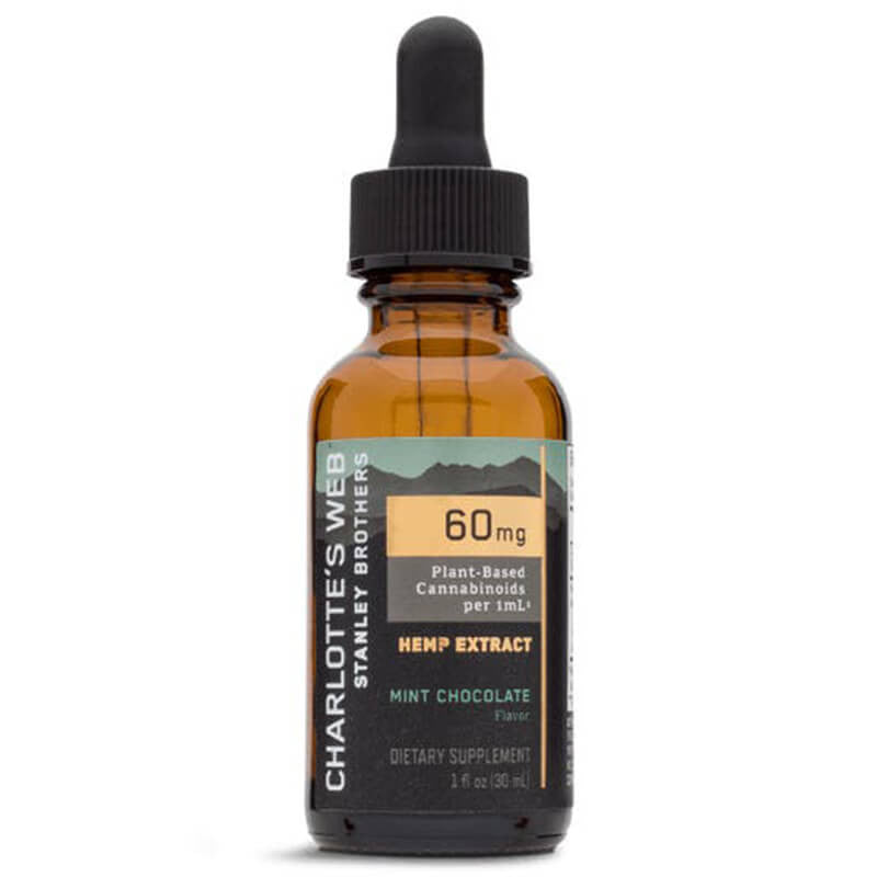 Full Spectrum CBD Oil Tincture – Mint Chocolate – 60mg – Charlotte’s Web Best Price