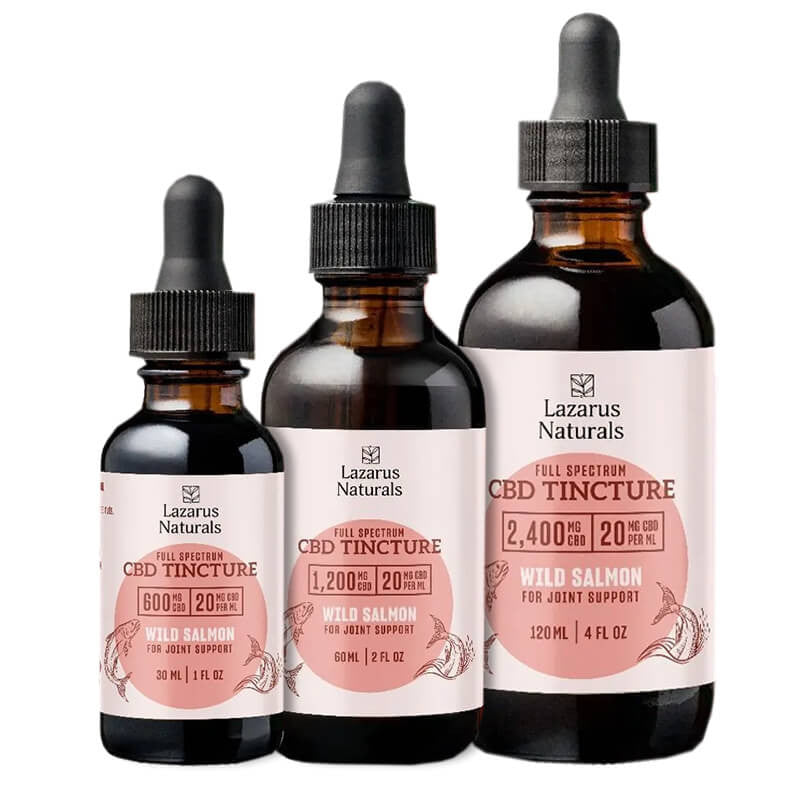 Full Spectrum CBD Pet Tincture – Wild Salmon Formula – Lazarus Naturals Best Price