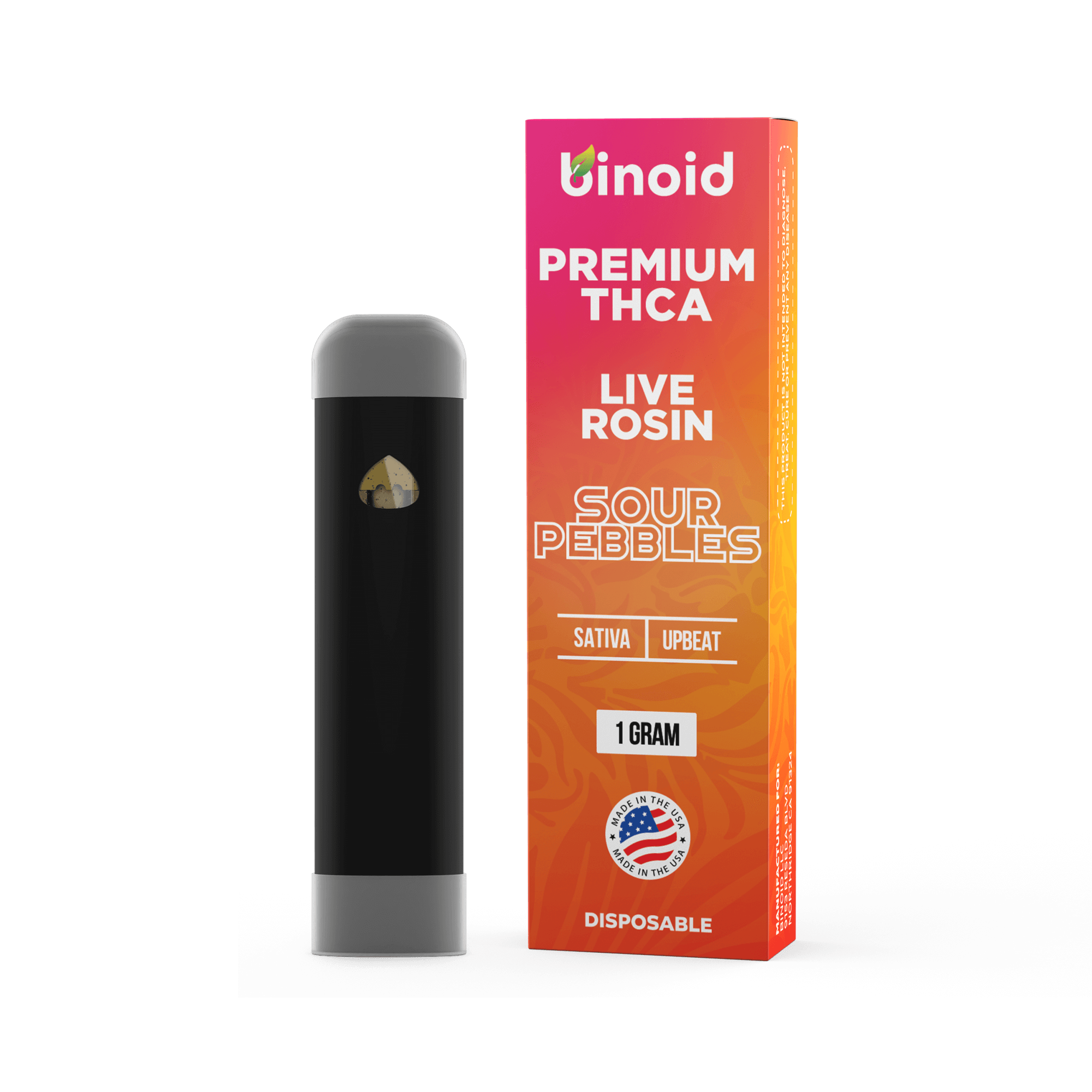 Binoid 1 Gram THCA Disposable Vapes – Live Rosin Best Price