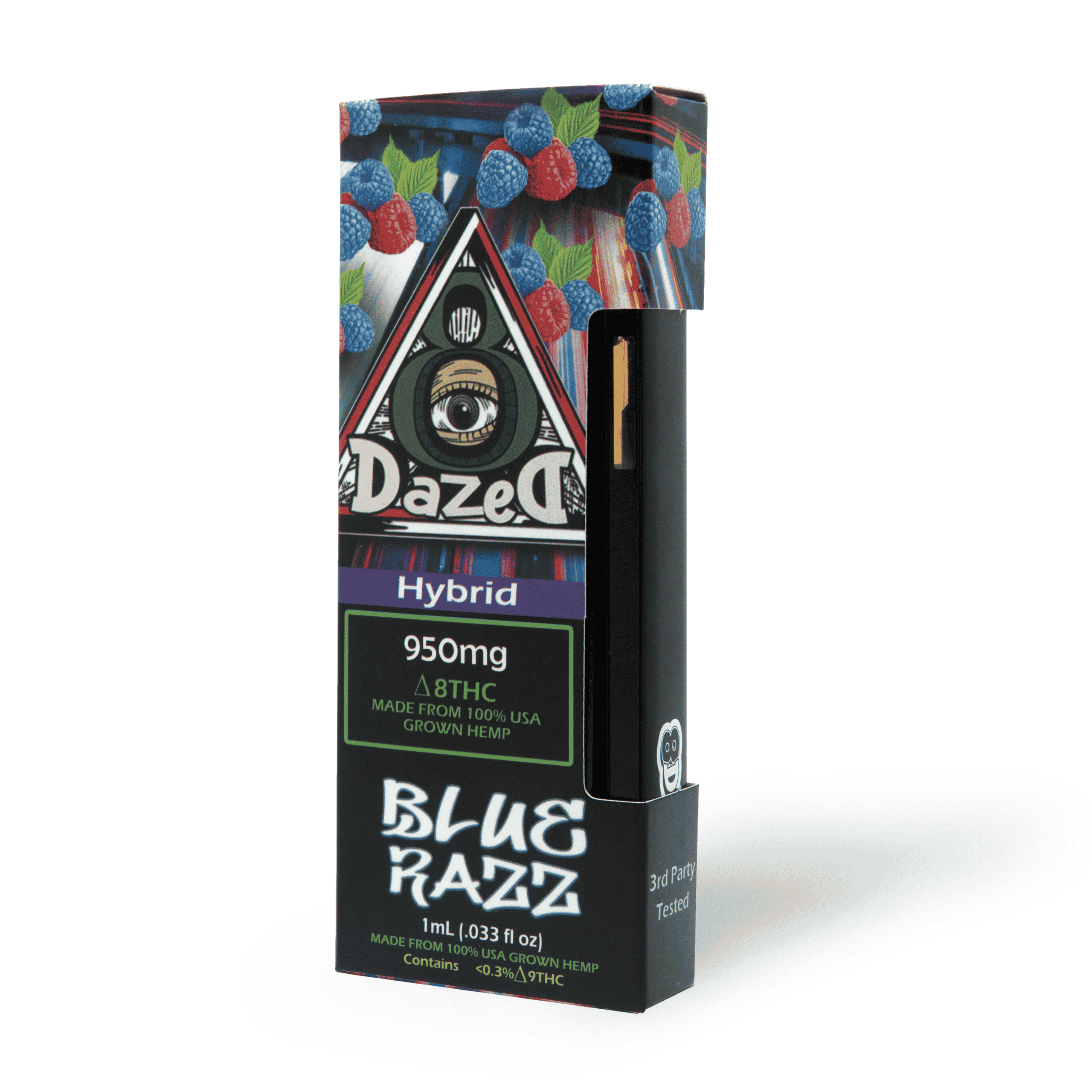 DazeD8 Blue Razz Delta 8 Disposable (1g) Best Price