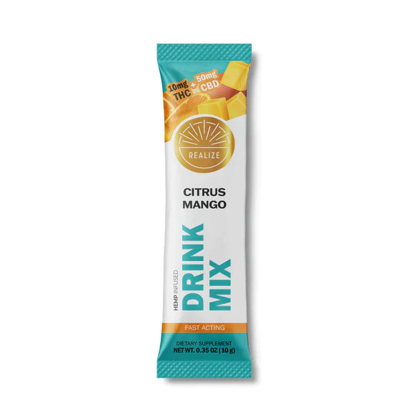 Realize | CBD + Delta 9 THC Drink Mix 55mg - 60mg Best Price