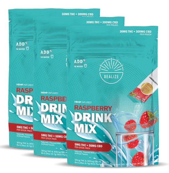 Realize | CBD + Delta 9 THC Drink Mix 55mg - 60mg Best Price