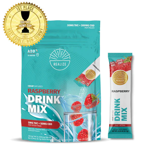 Realize | CBD + Delta 9 THC Drink Mix 55mg - 60mg Best Price