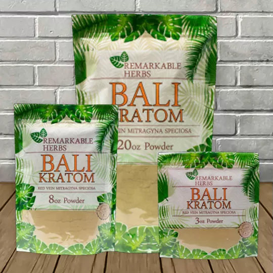 Remarkable Herbs BALI Kratom Powder Red Vein Best Price