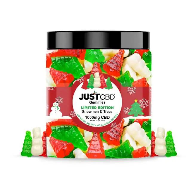 JustCBD CBD Snowmen & Trees 1000mg Best Price
