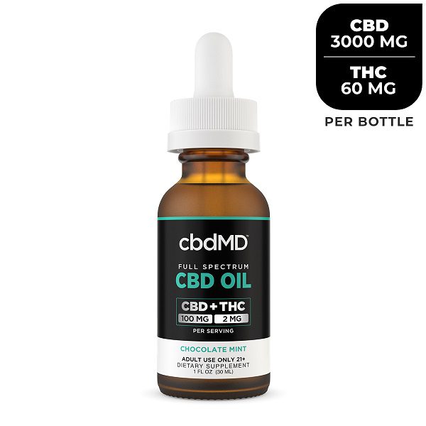 cbdMD Full Spectrum CBD Oil Tincture 30mL Best Price