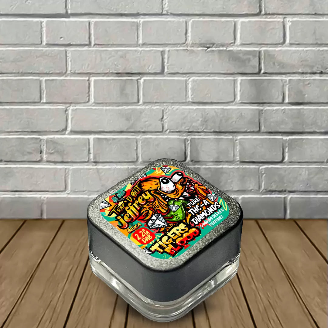 Hixotic Trap’d Out Jeffrey Pure THCa Diamonds 2.2g Best Price