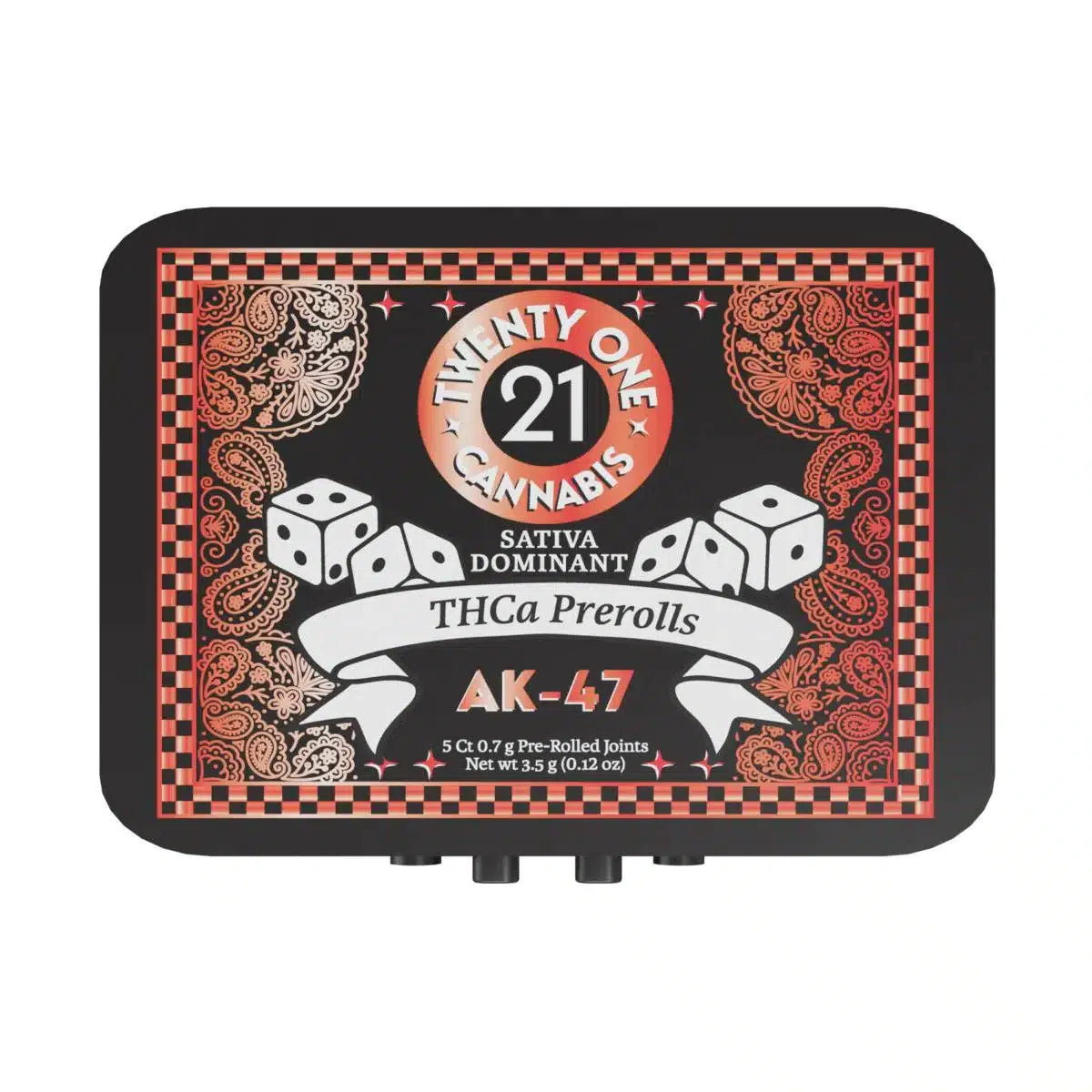 Twenty One THC-A Pre-Rolls 3.5g 5pcs Best Price