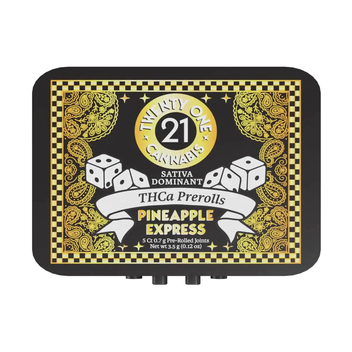 Twenty One THC-A Pre-Rolls 3.5g 5pcs Best Price