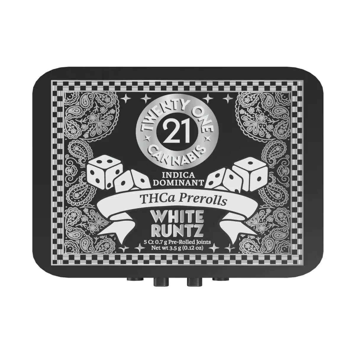 Twenty One THC-A Pre-Rolls 3.5g 5pcs Best Price