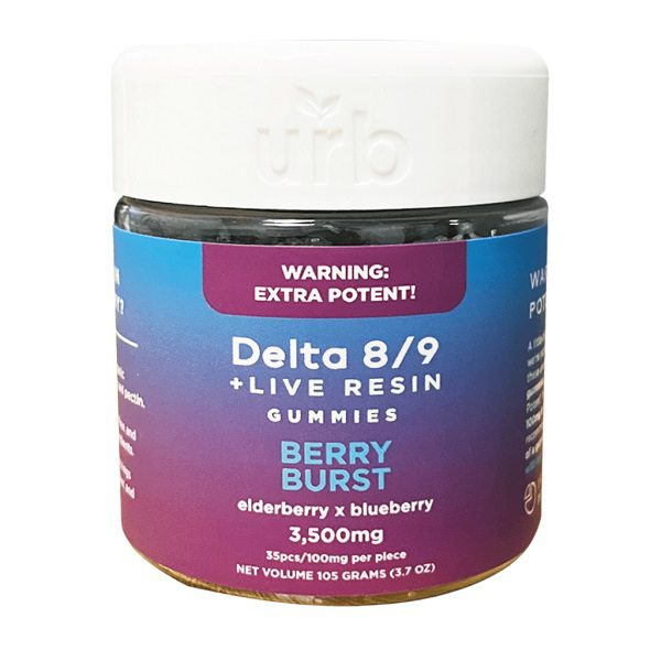 URB Delta 8 | Delta 9 Gummies 3500mg Best Price