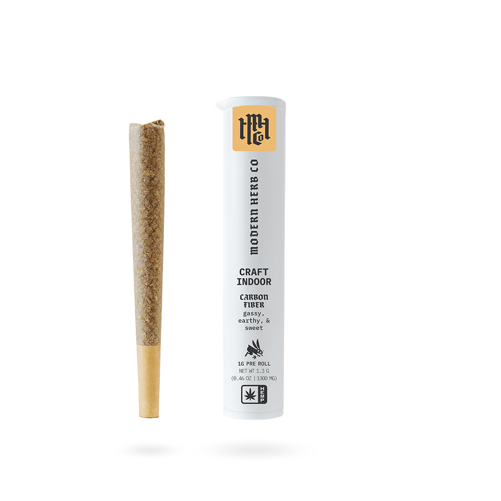 The Hemp Collect THCa Pre Roll, Carbon Fiber, Hybrid, 1g
