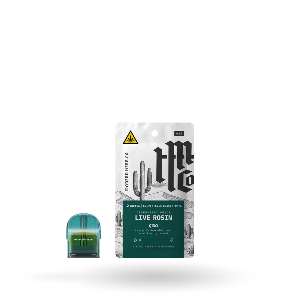 The Hemp Collect THCa Rosin Pod: GMO (Indica) 0.5g