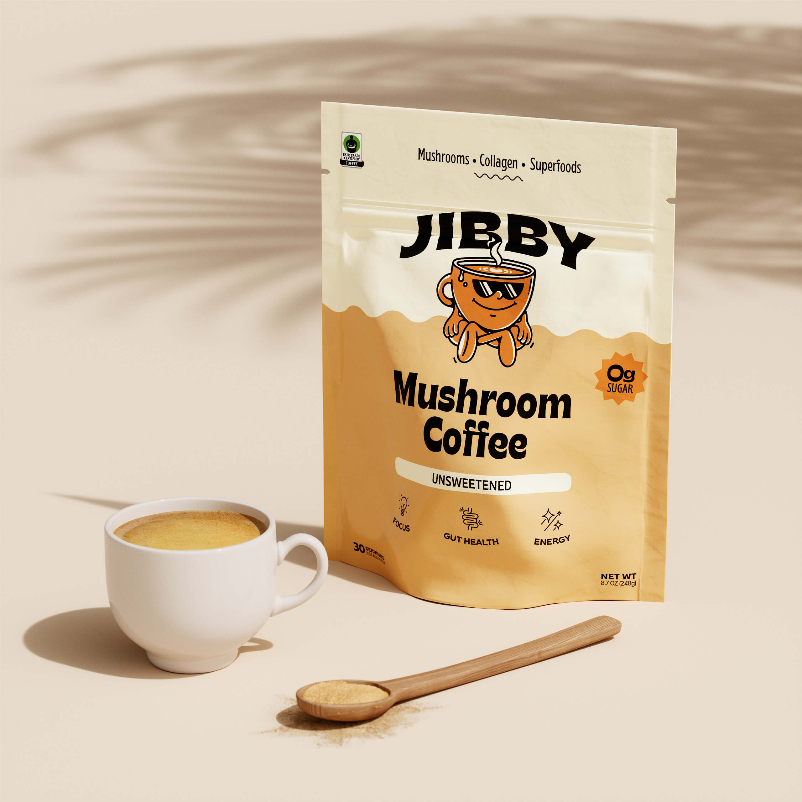 Jibby Mushroom Coffee
