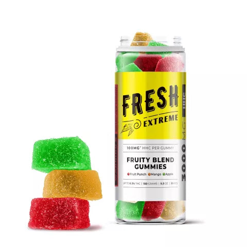 100mg HHC Cube Gummies - Fruity Blend - Fresh Best Price