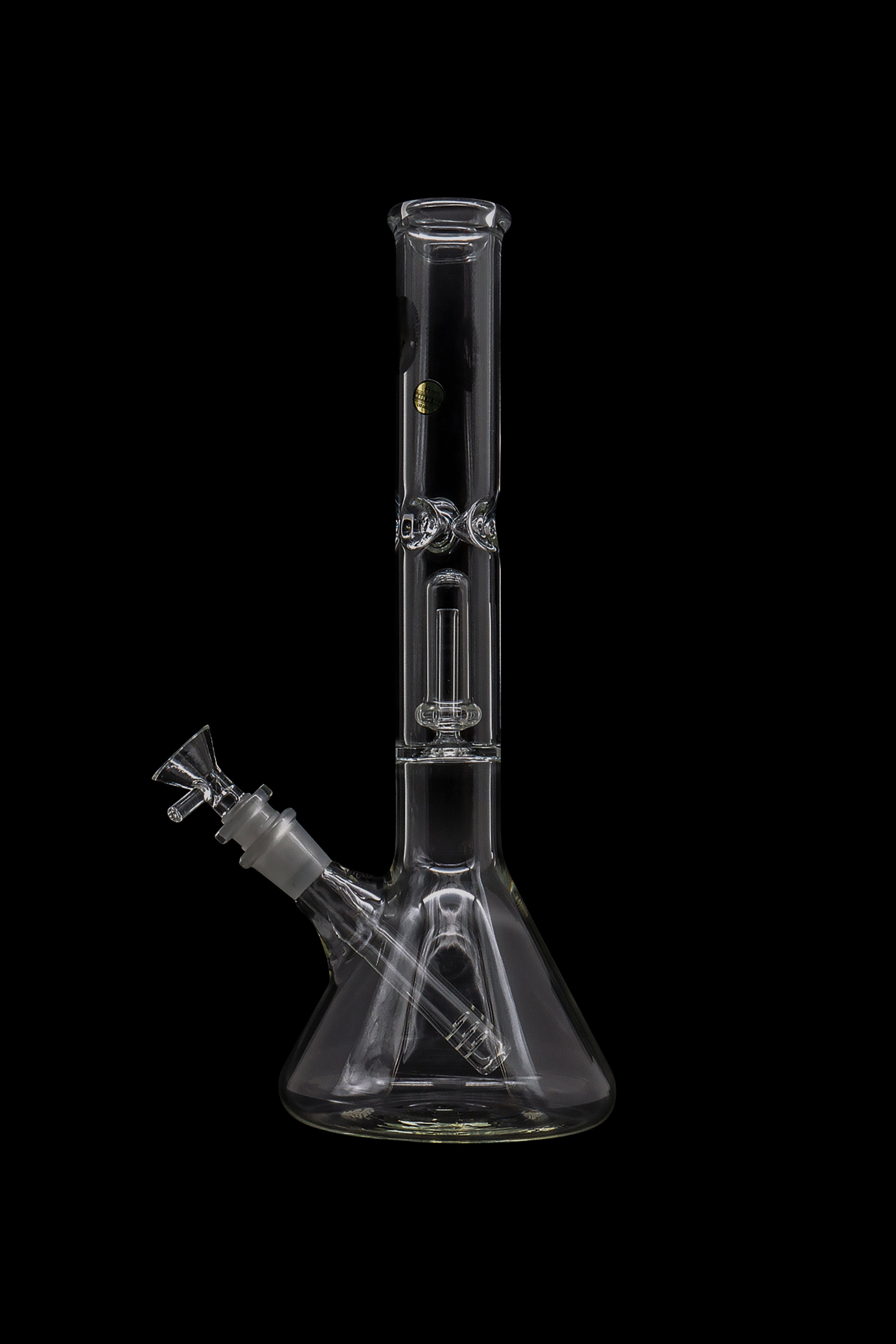 LA Pipes Single or Double Showerhead Perc Beaker Bong