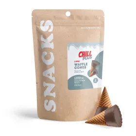 200mg Cookies & Cream Cones – D8 & THCP – Chill Plus