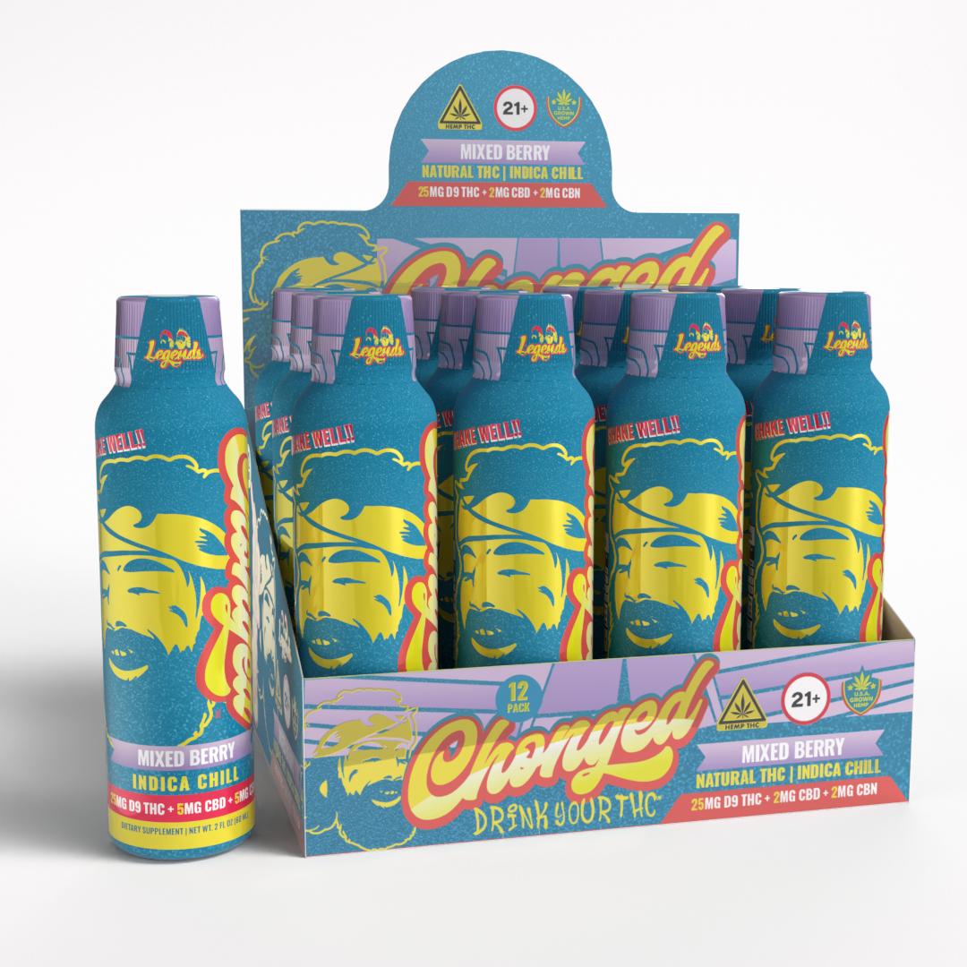 Cheech Chong Legends Indica Shot - Mixed Berry (300 mg THC)