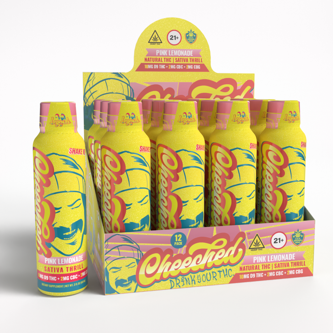Legends Sativa Shot - Pink Lemonade (120mg THC)