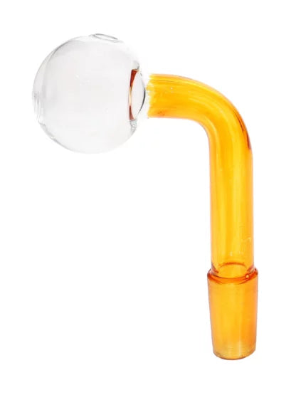 14MM Male Amber Glass On Glass Oil Burner Adapter Best Price