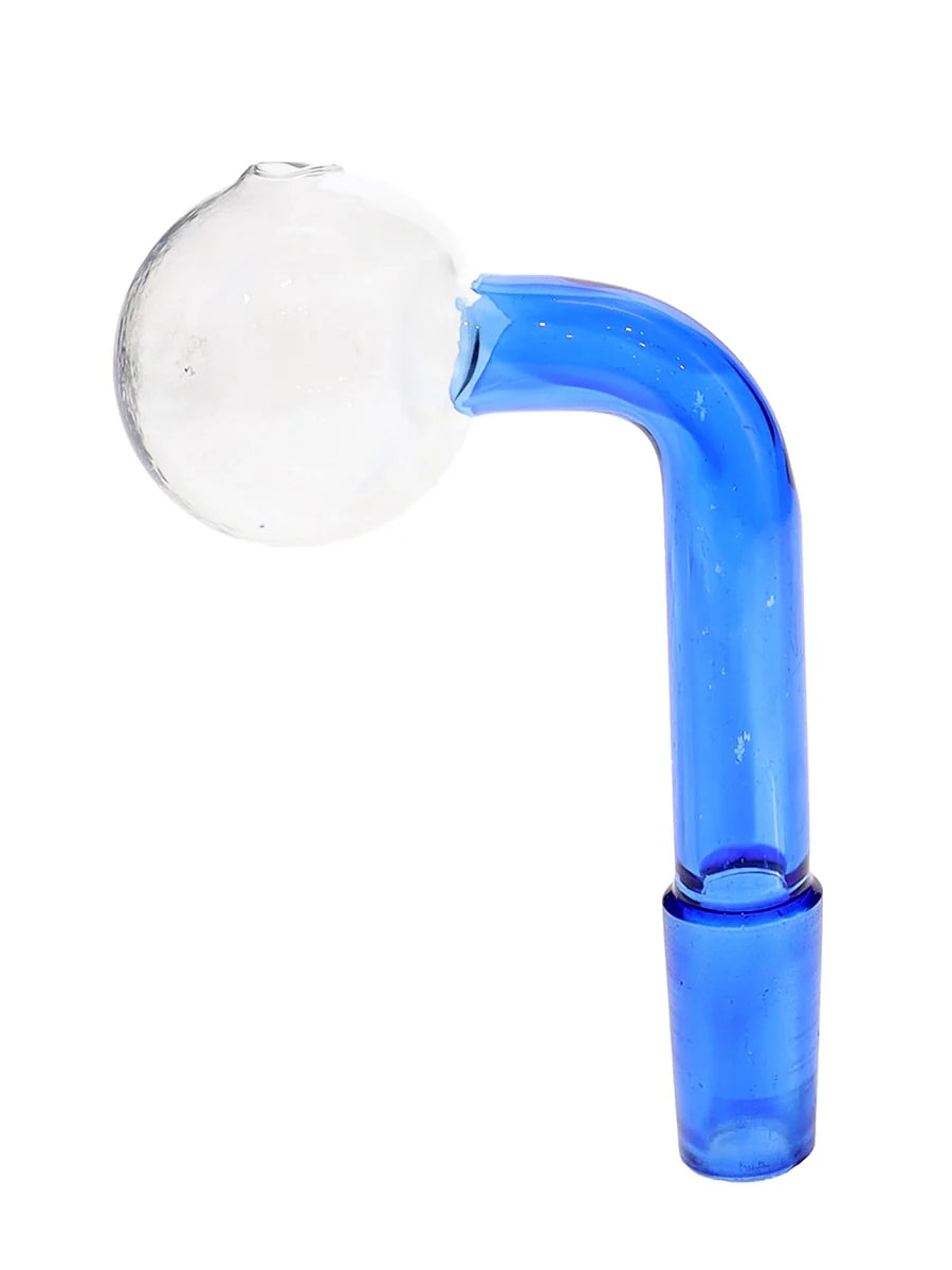 14MM Male Dark Blue Glass On Glass Oil Burner Adapter Best Price