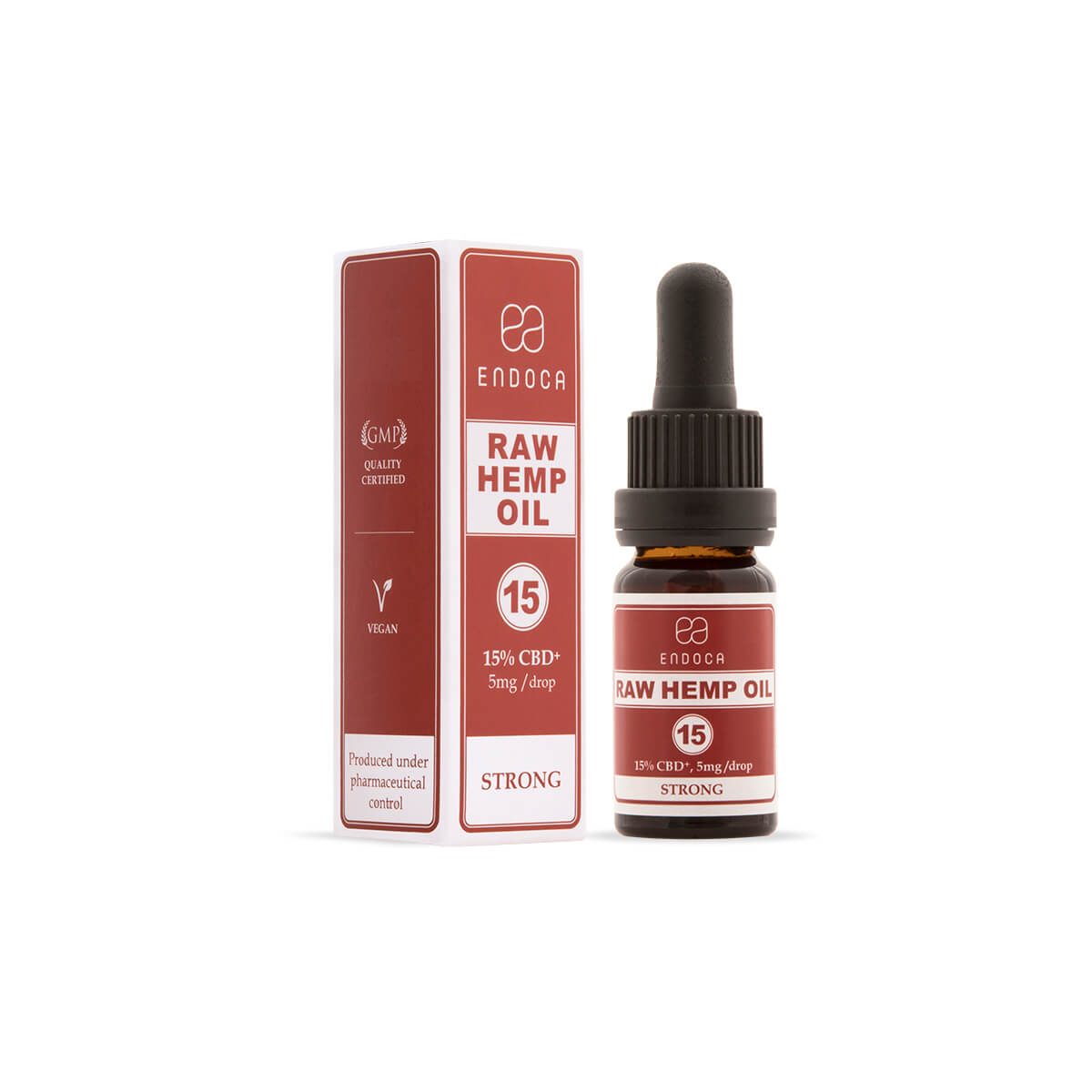 Endoca DE ROH-CBD-ÖL 150 MG CBD+/ML (STARK)
