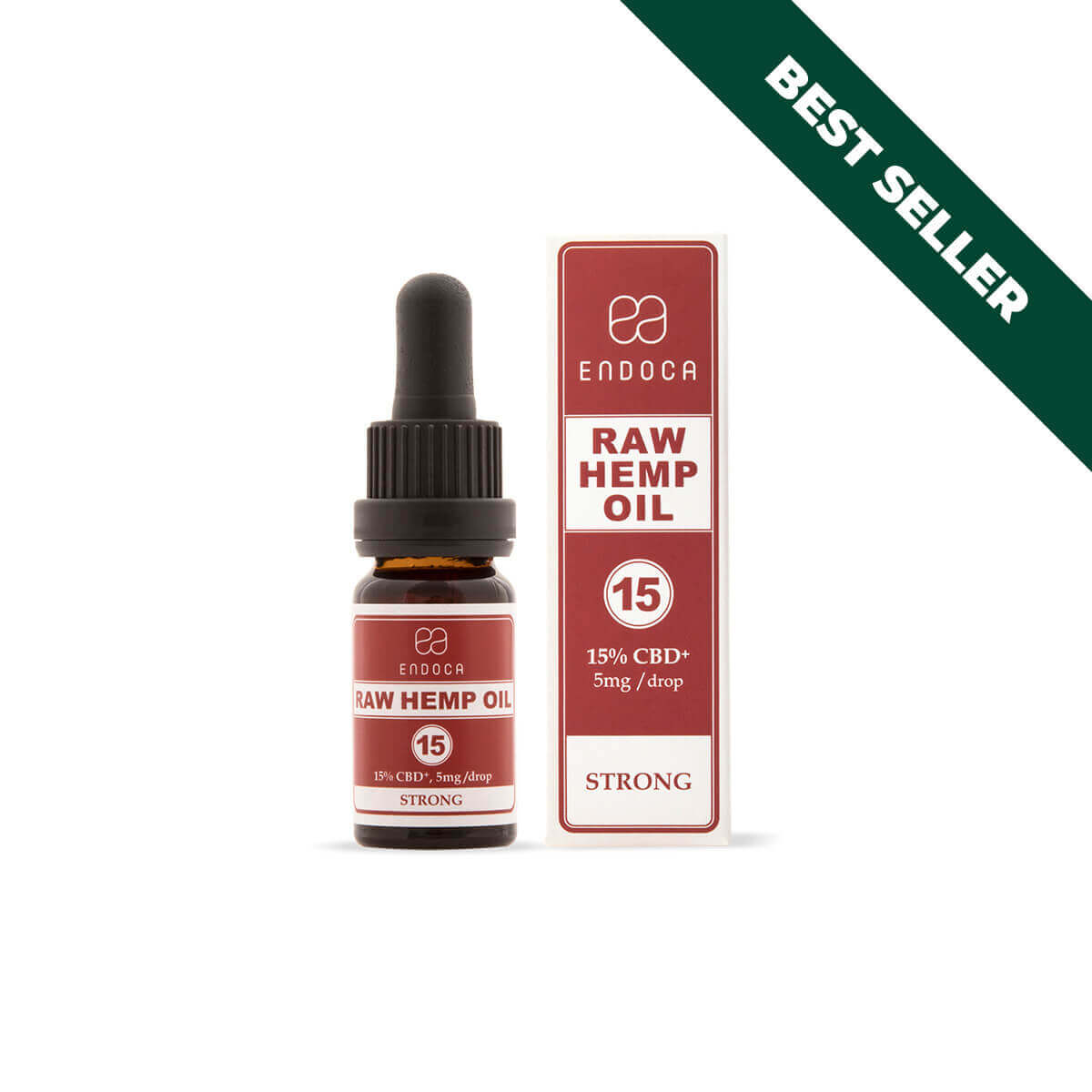 Endoca DE ROH-CBD-ÖL 150 MG CBD+/ML (STARK)