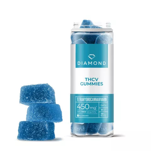 15mg THCV Gummies - Blueberry - Diamond CBD Best Price
